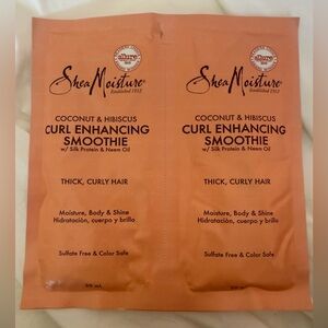 💙 4/$20 Shea Noisture COCONUT & HIBISCUS CURL ENHANCING SMOOTHIE Duo